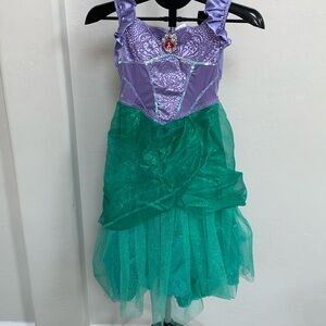 Disney Kids Mermaid Costume - Purple and Green size 4-6